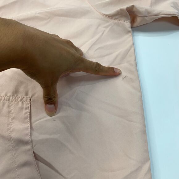 Shane Dawson Windbreaker Womens S Small Ice Peach Quarter Zip Pig Hoodie - Picture 5 of 15